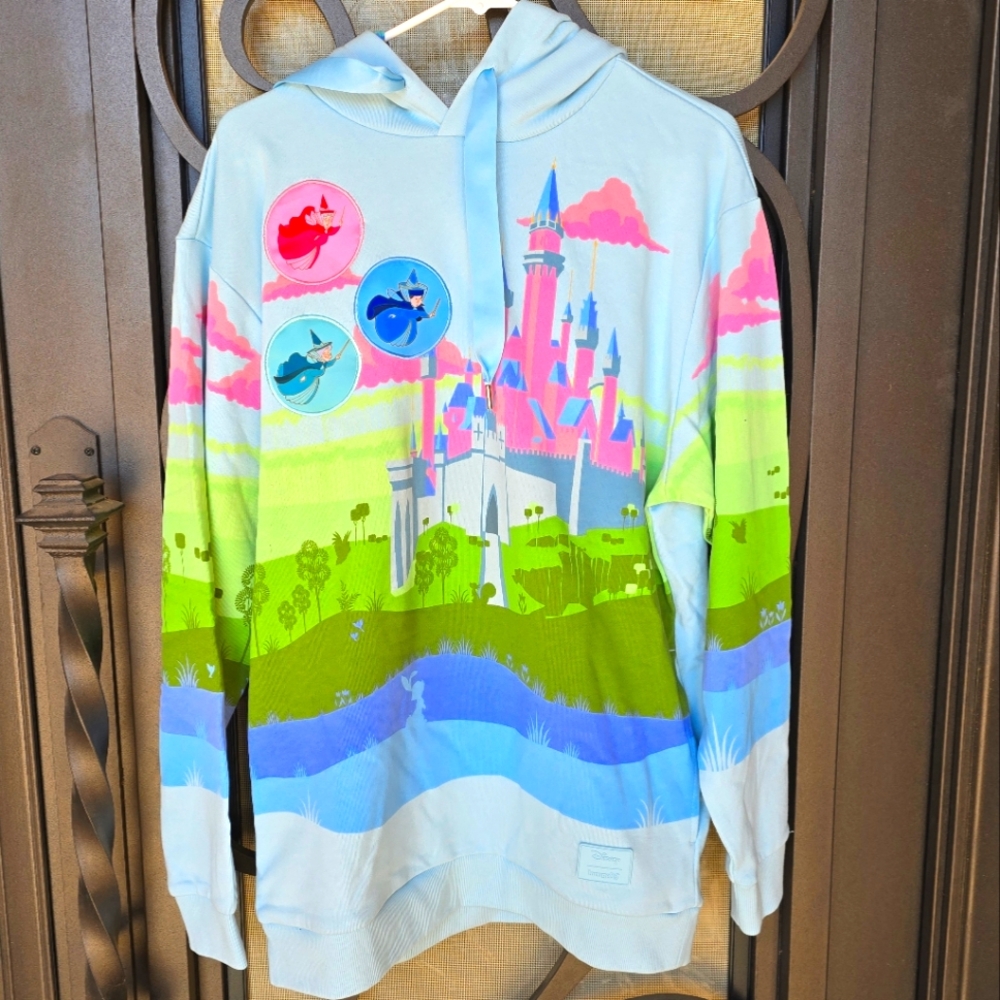 Sleeping Beauty Loungefly Long Hoodie